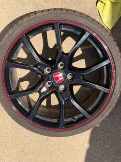 2018 Honda Civic FK8 Type R OEM Rims + Hankook Ventus Tires