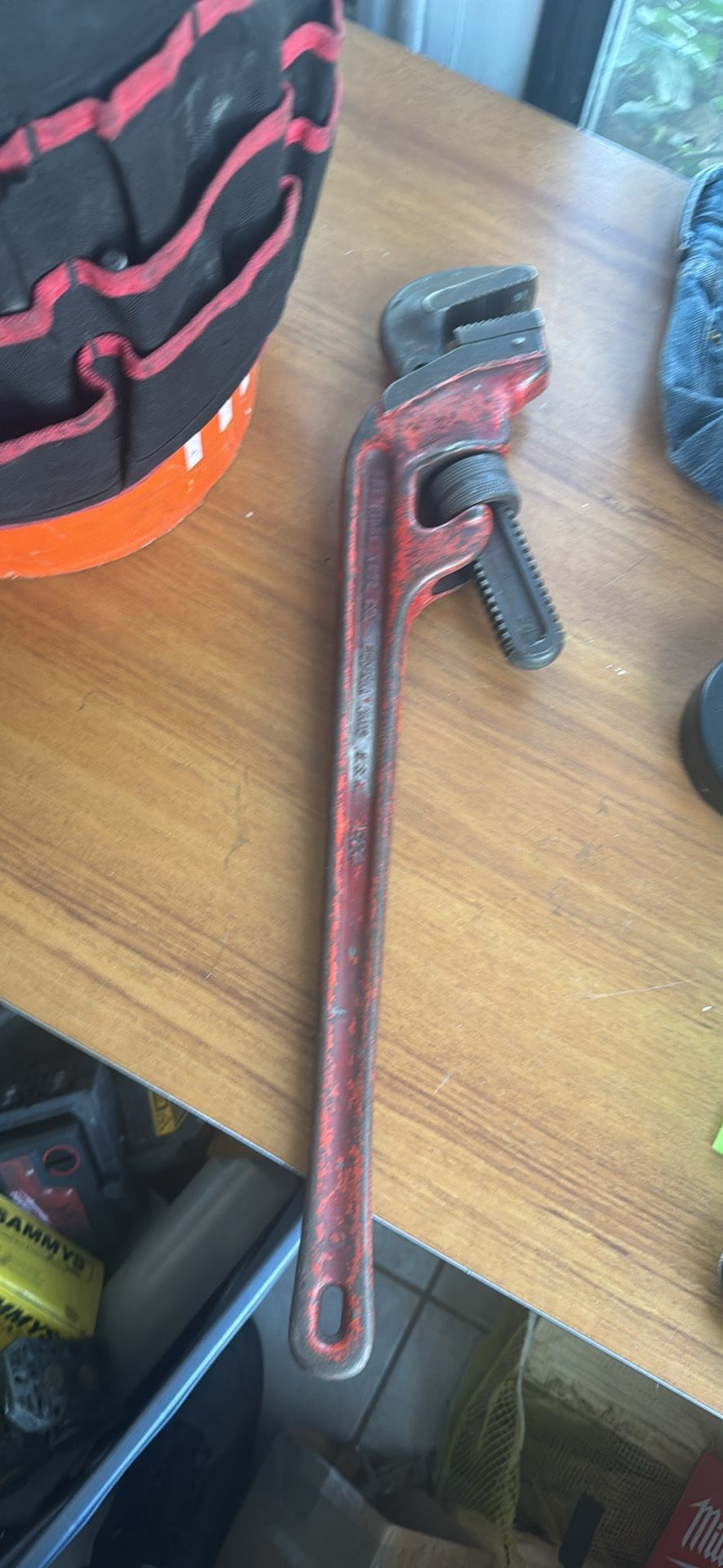 Ridgid Model E-24, 24" End Pipe Wrench