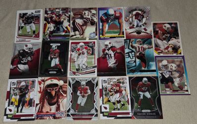 Lot of 17 Arizona Cardinals NFL Football Cards