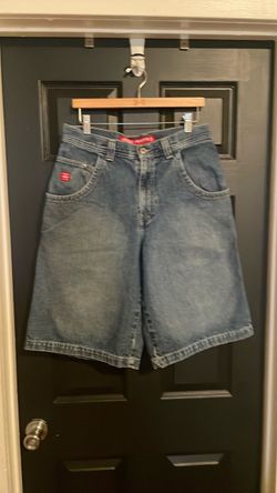 Vintage JNCO denim bulldog shorts
