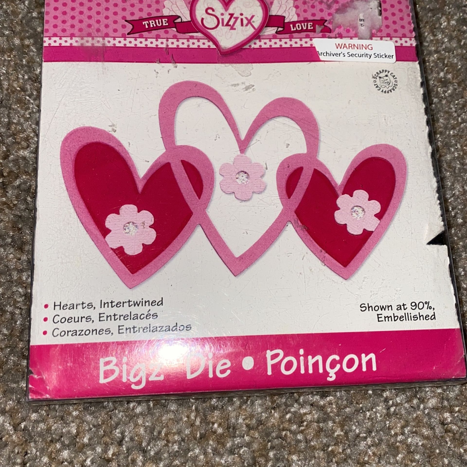 New Bigz Die Valentine Hearts