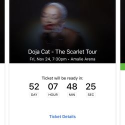 Doja Cat VIP Lounge Tickets
