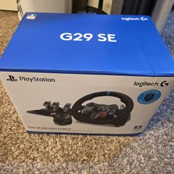 G29 SE Logitech Steering Wheel, Gas Pedal, & Shifter