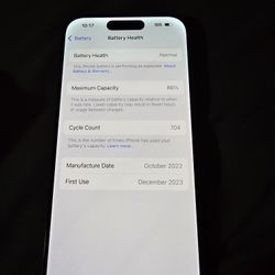 Unlocked Iphone 15 Pro 256gb