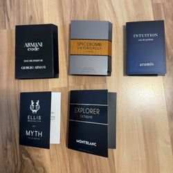 Men’s Cologne Sampler