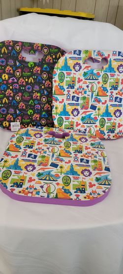 3  AUTHENTIC DISNEY PARK PARADE  CUSHIONS IN EXCELLENT CONDITION