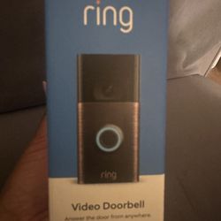 Ring video Doorbell 