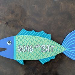 Hand Painted Beachy Nautical Art