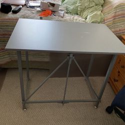 Origami-table Or Desk-NEW-White;Collapsible For Easy Storage And Sturdy For Long Term Use 