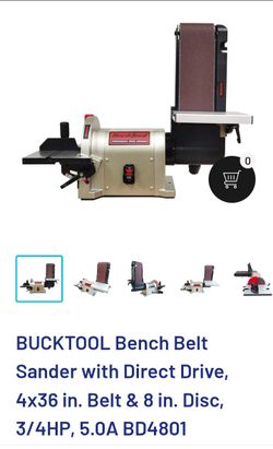 Bucktool Powerful Belt disc sander