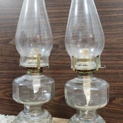 Vintage Oil Lamps