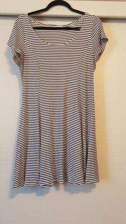 Stripped dress Size M