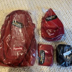 Brand New Supreme Bags (backpack, Side Bag, Utility Pouch, Sling Bag)