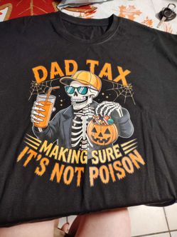 Dad Tax Halloween Graphic T-Shirt