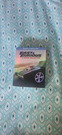 The fast and furious 8 bluray movie collection