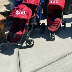 Single Seat Stroller $20 (double Not Available)