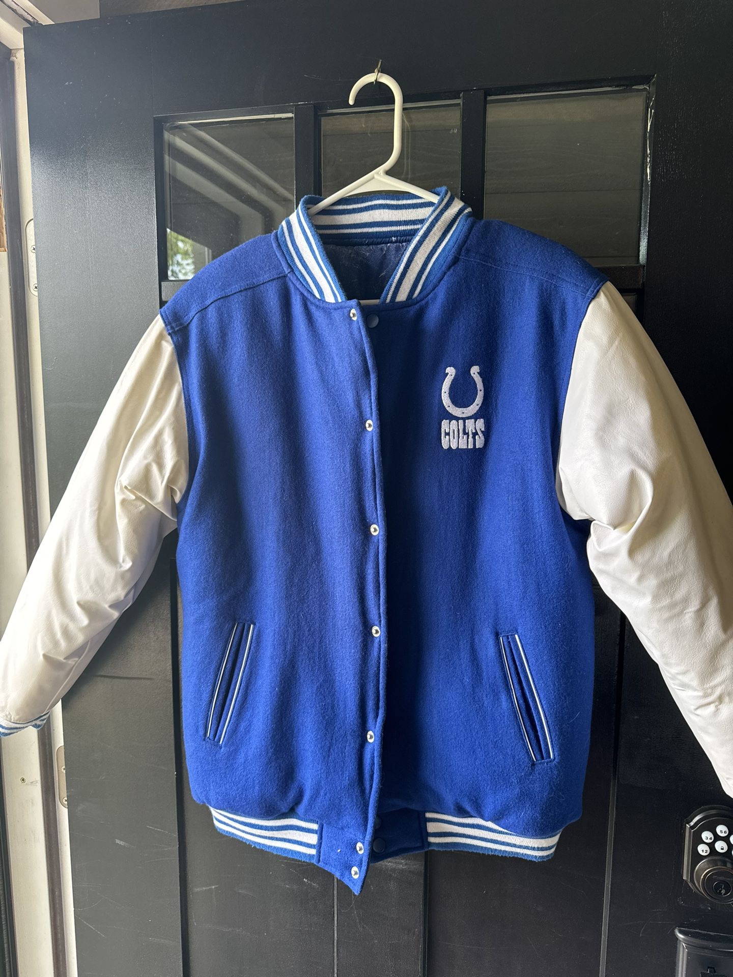 Reversible Vintage Colts Varsity Jacket