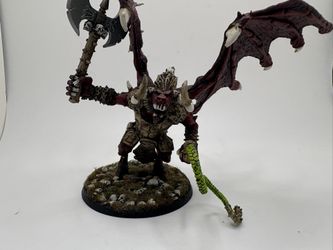 Bloodthirster Chaos Deamons Khorne World Eaters  Warhammer 40K Fantasy painted