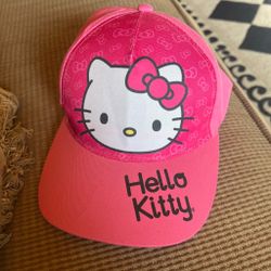 Hello Kitty Pink Baseball Cap