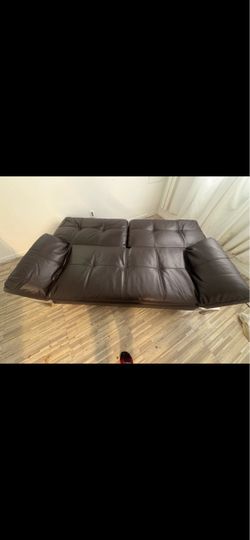 Leather couch