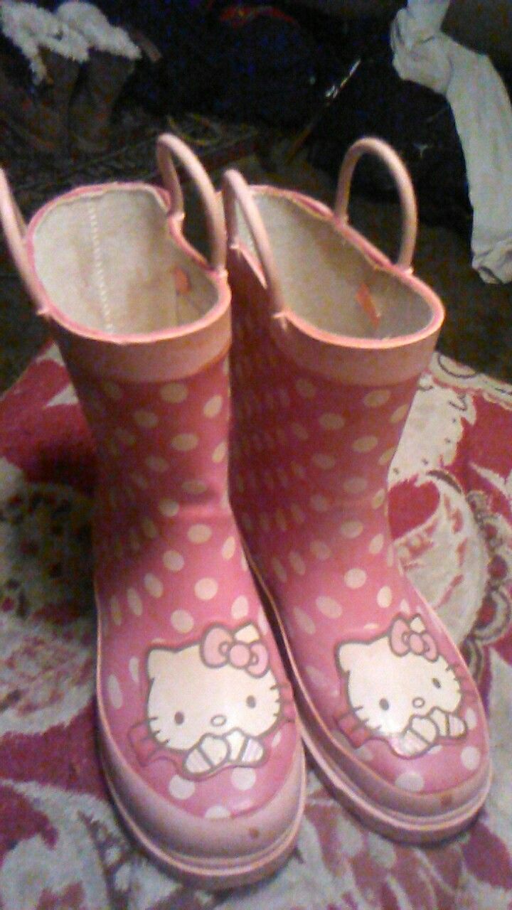 Hello Kitty rain boots