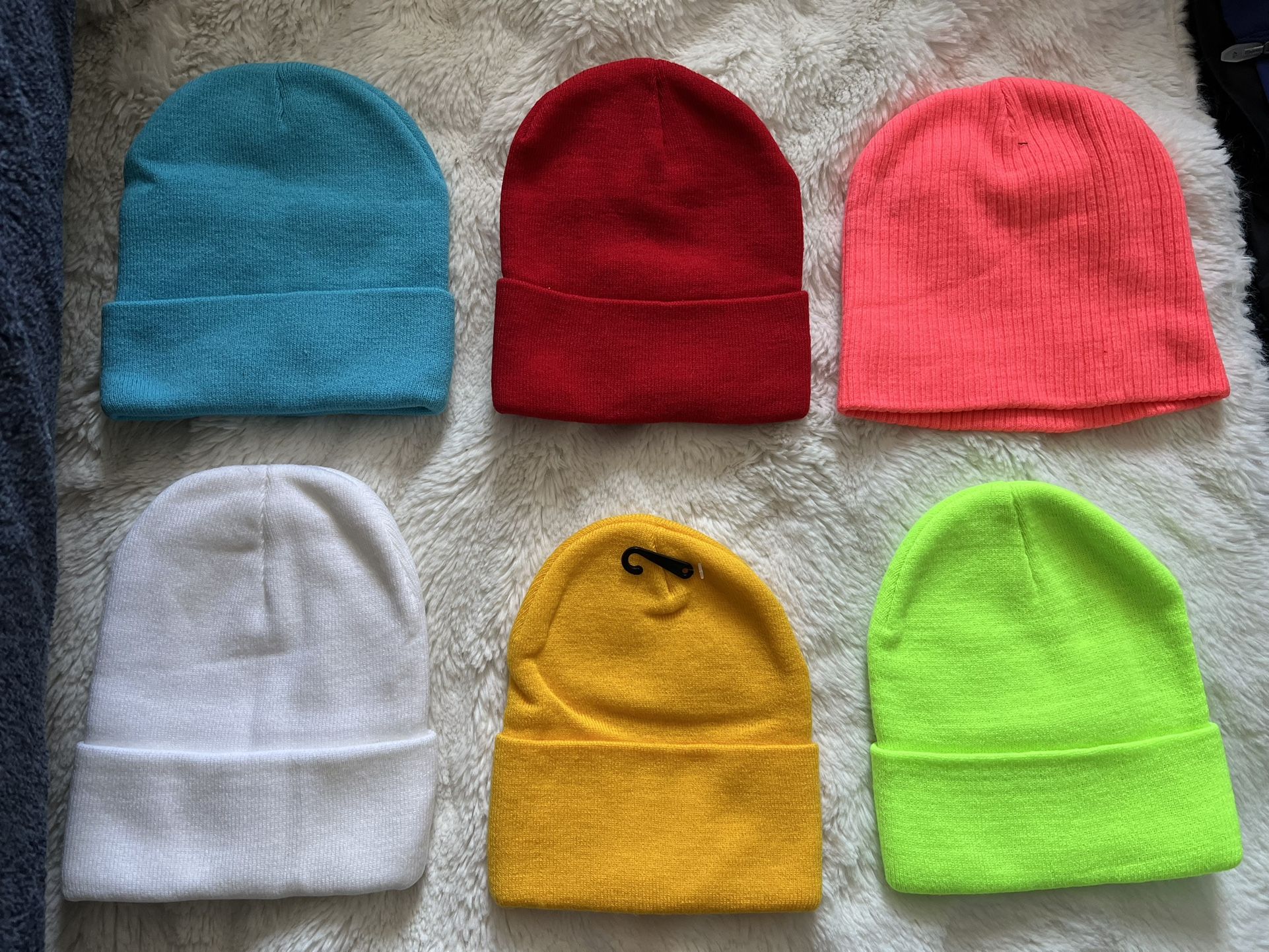 COLORED BEANIES (NEW) - $10