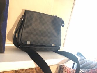 Authentic LV black messenger bag