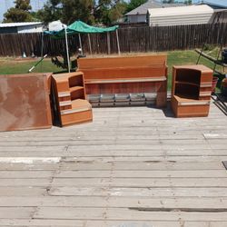 Wrap around bedroom set full or queen