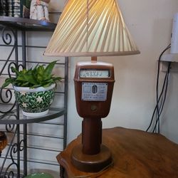 Antique Vintage Parking Meter Lamp