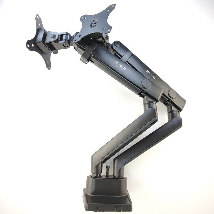 Eveo Dual Monitor Arms Desktop Mount Stand
