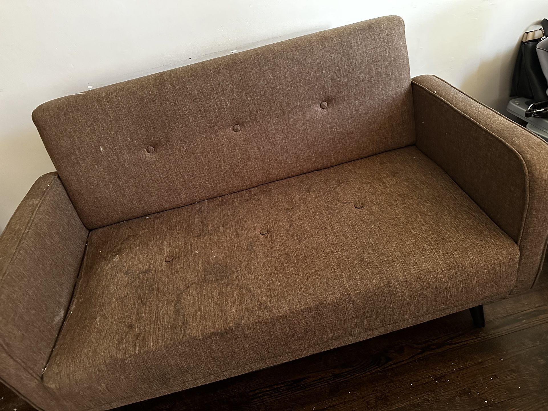 Two Small Matching Couches / Futons