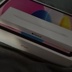 Apple Tablet & Pencil 