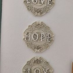 Heavy Inspirational Wall Plaques