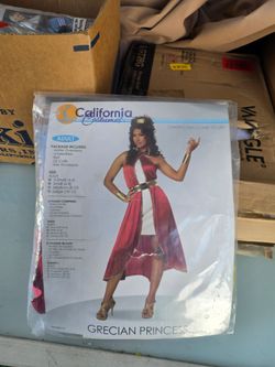 Grecian princess costume size small