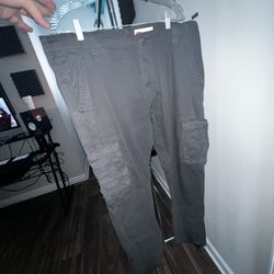 Wrangler cargo pants gray