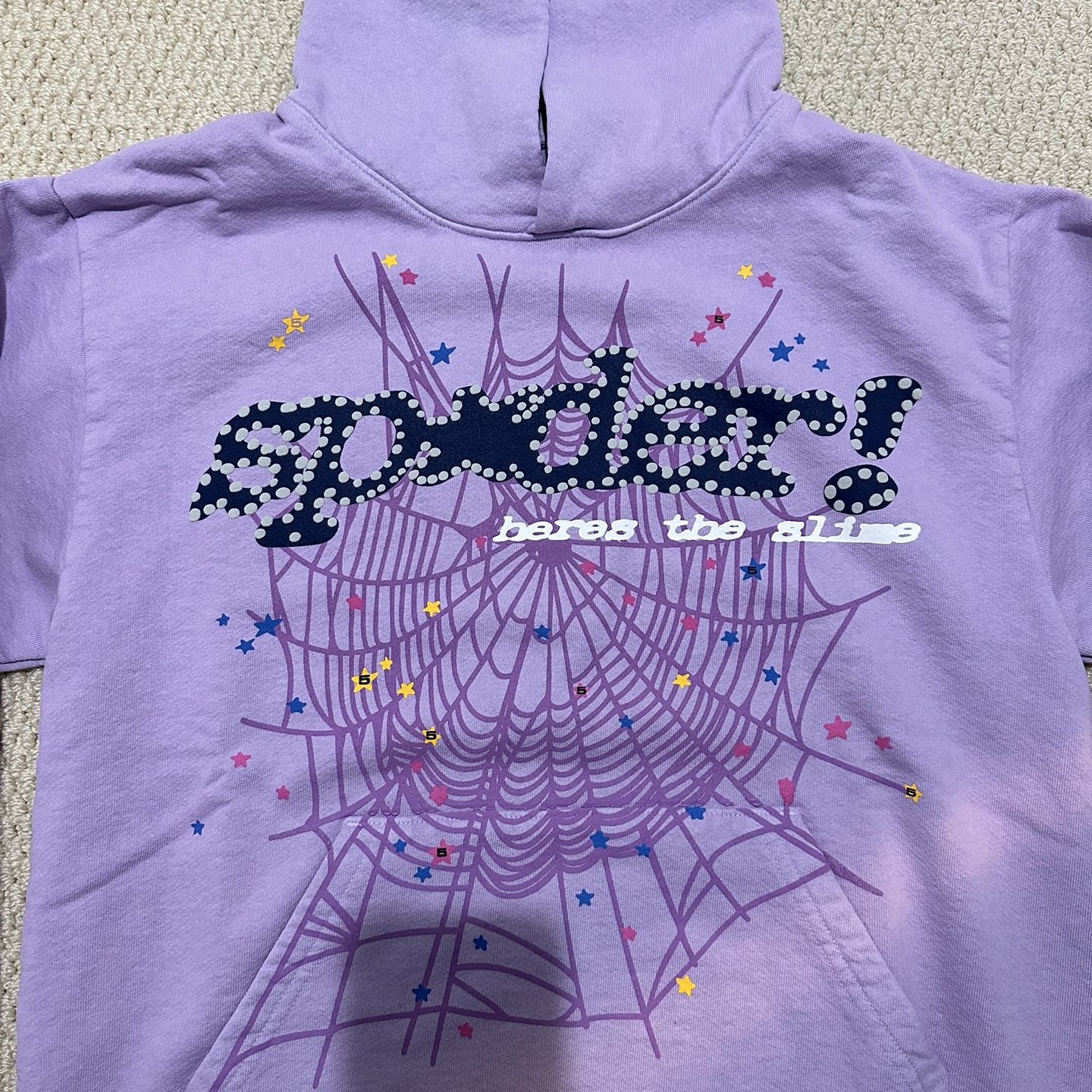 Sp5der Hoodie Açaì spider worldwide size medium