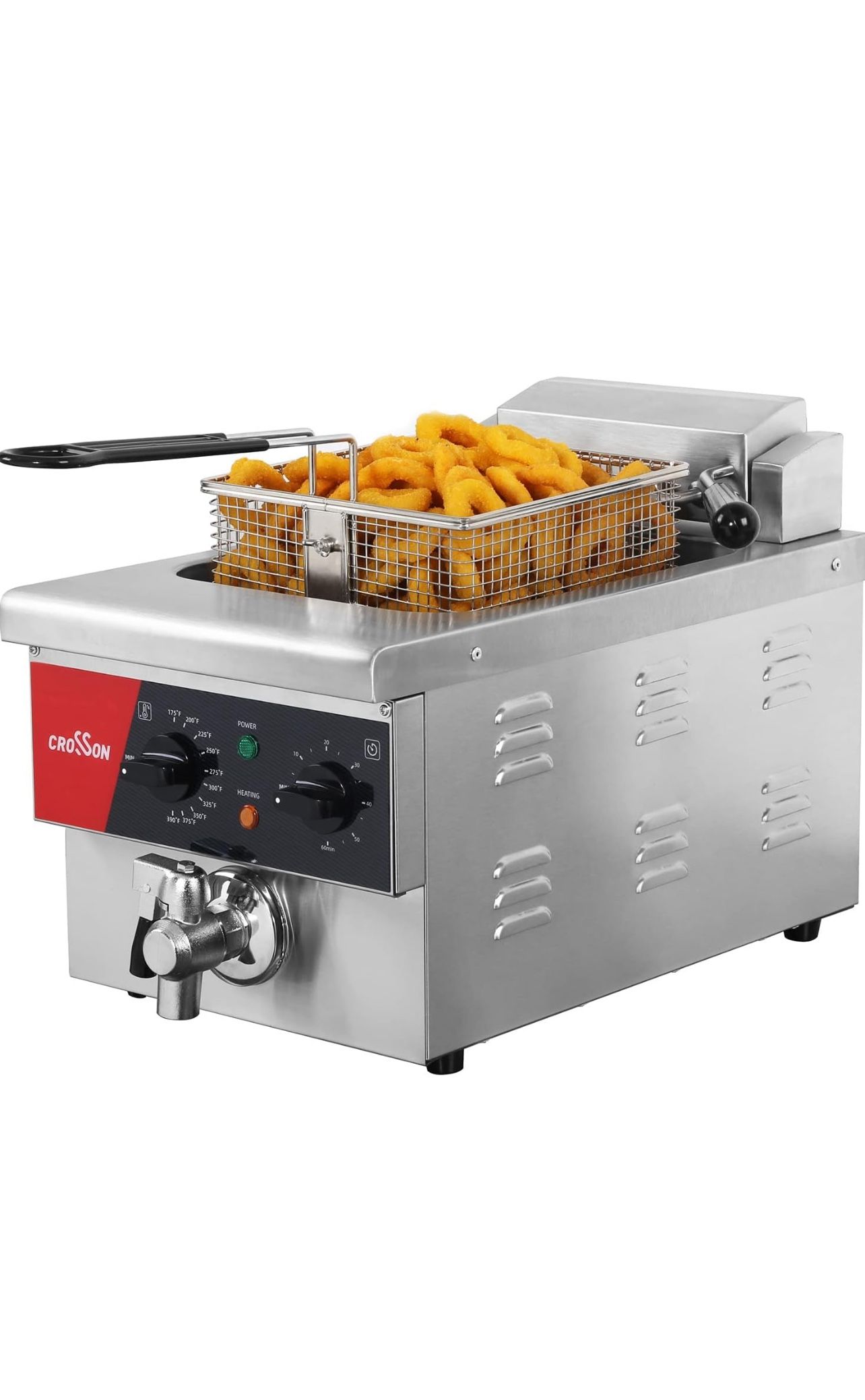 CROSSON 6 L Electric Deep Fryer – Used Once, Excellent Condition