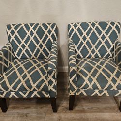 Set Of Two Modern Armchairs