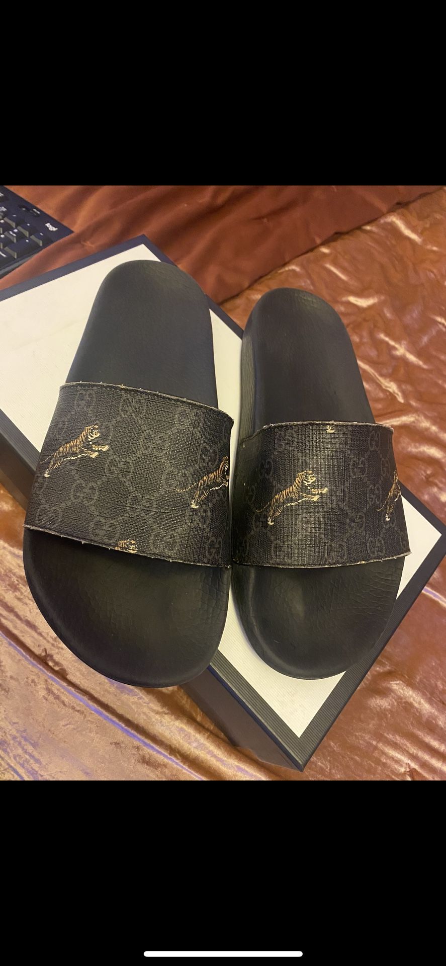 Gucci Tiger Slides Size 11