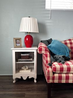 Refinished Nightstand/shelf/end Table