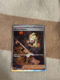 Pokemon Boss's Orders Ghetsis 265 Special Illustration Rare Paldea Evolved NM