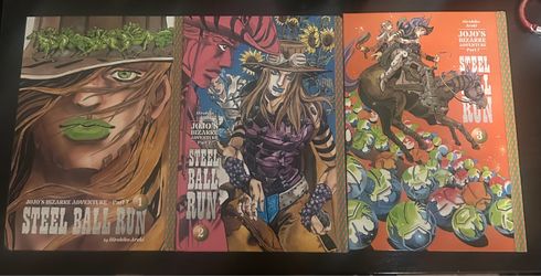 JJBA SBR Hardcover Vol 1-3