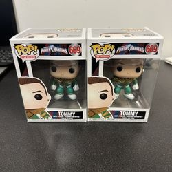 Funko Pop #669 Tommy Power Rangers (Set Of 2)