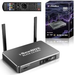 vseebox elite ultra android tv box for sale