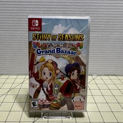 Story of Seasons: Grand Bazaar Nintendo Switch Brand New / Factory Sealed