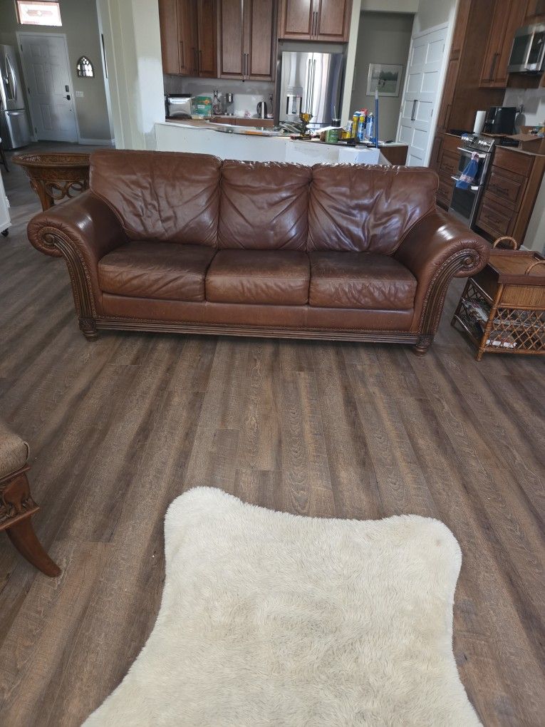 Leather Sofa