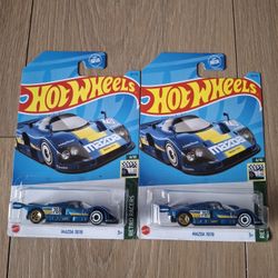 Hotwheels Mazda 787B $3each