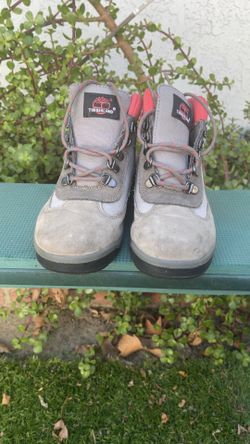 Timberland Youth Boys Gray Field Boots US Size 5.5