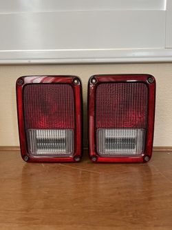 Jeep Jk OEM Factory Tail Lights 2007-2018 Two Door Four Door