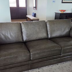 LUCA TOP GRAIN LEATHER SOFA